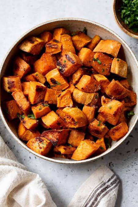 Cooked Sweet Potato