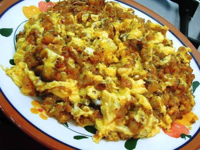 Ovos Mexidos Farinhas