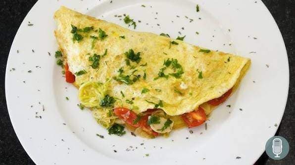 Omelete Vegetariana