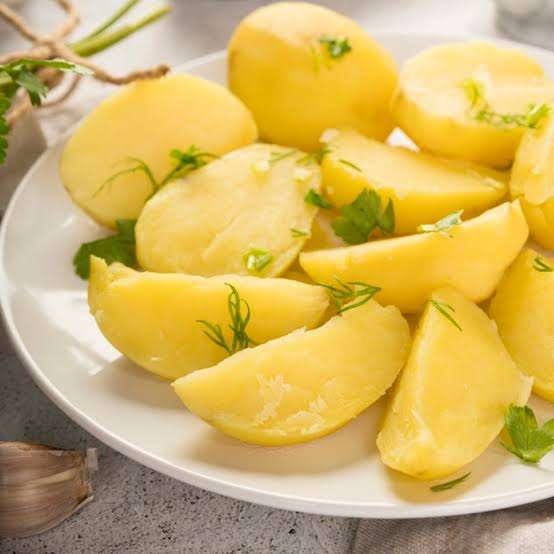 Batata rena Cozida